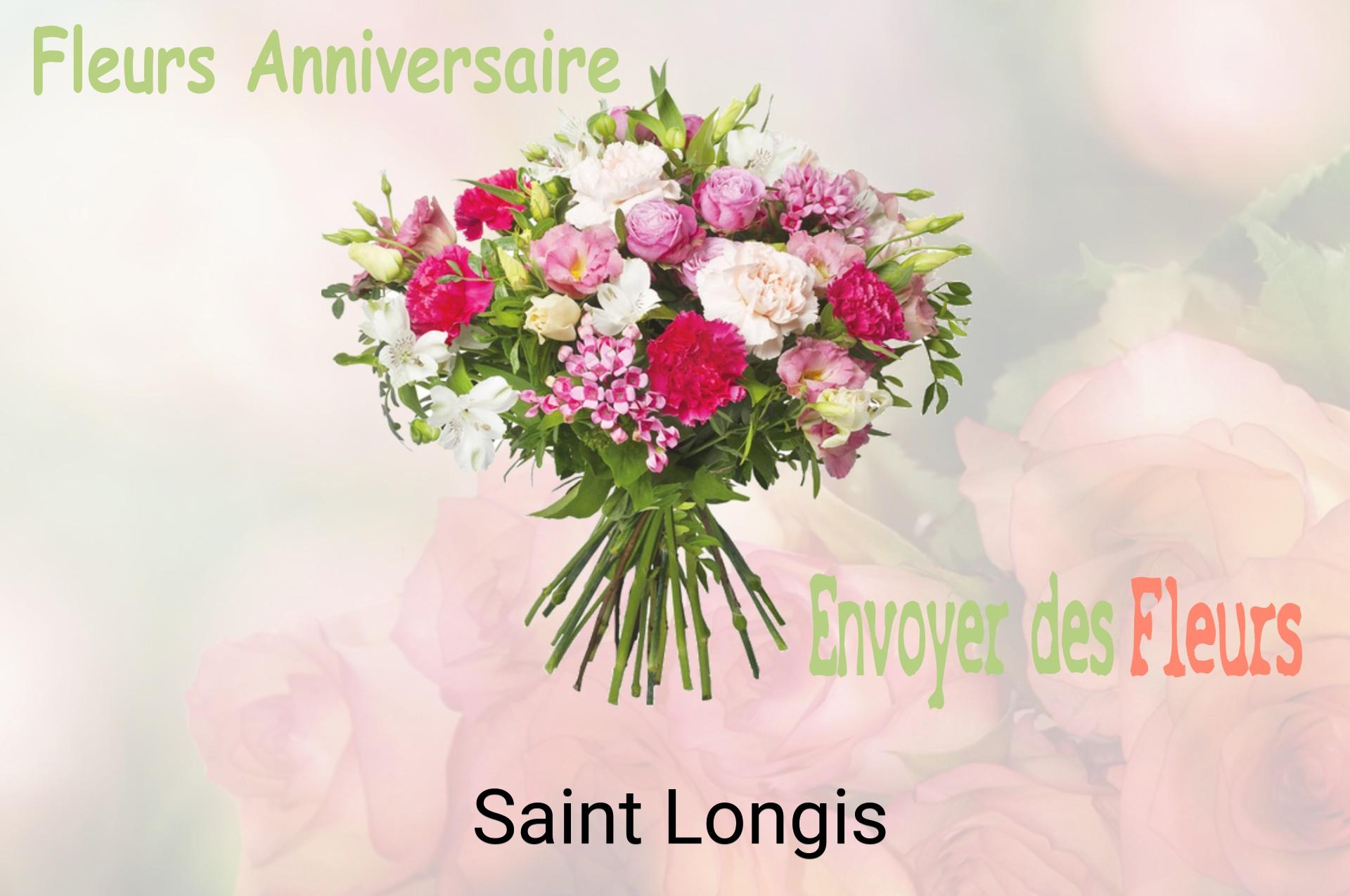 Bouquet de fleurs d’anniversaire livré à Saint-Longis